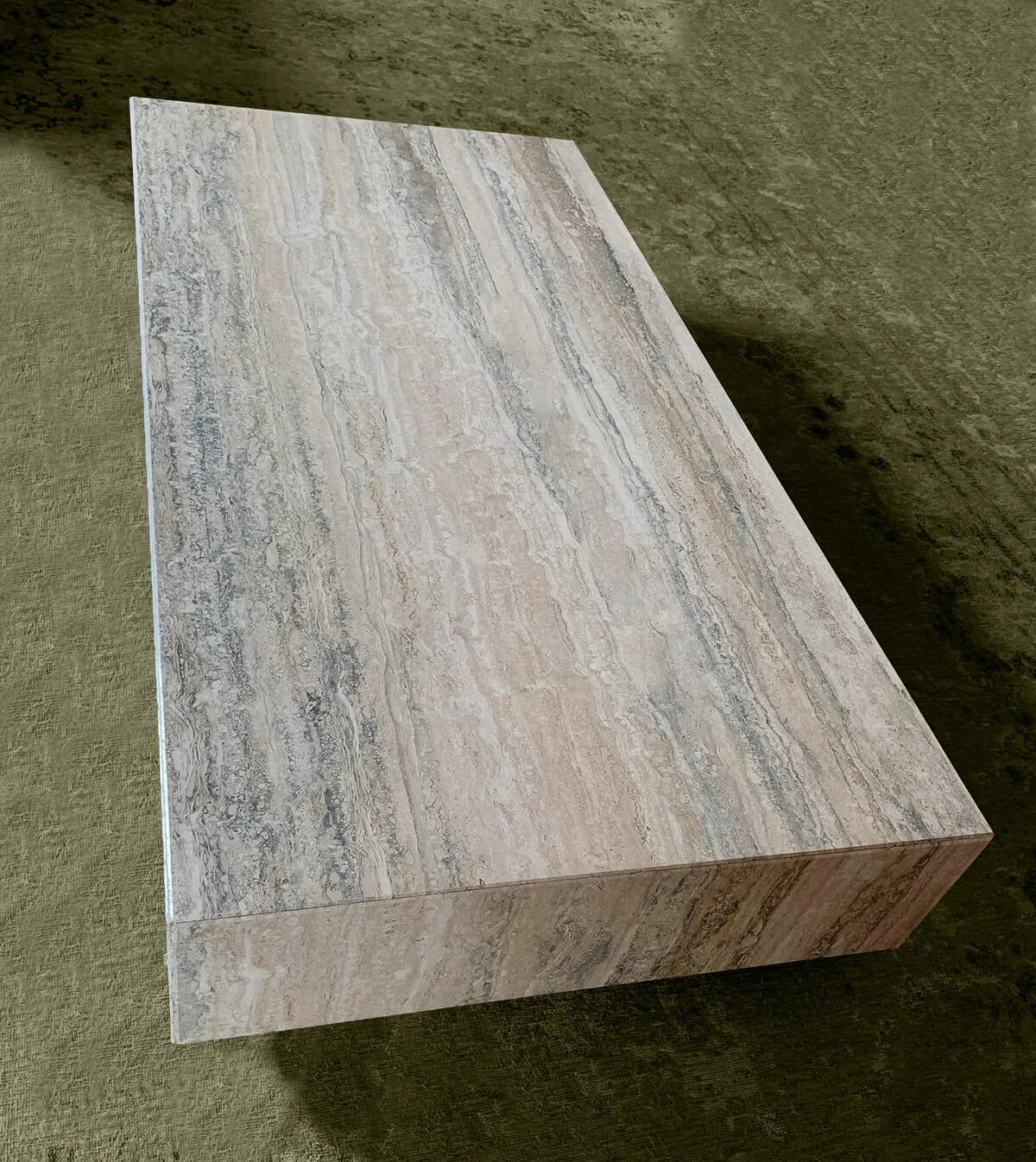 Modern Rectangular Marble Coffee Table