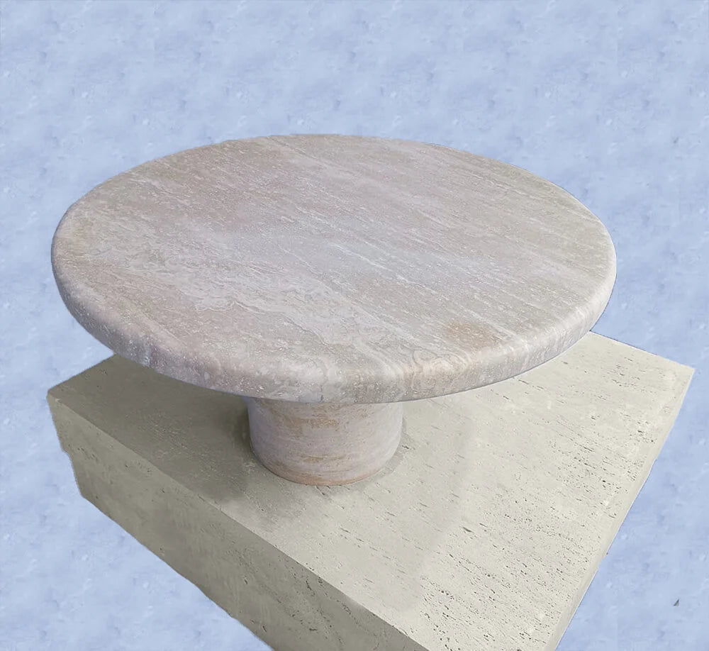 Luxury Travertine Marble Table in Dubai