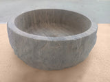 Silver Travertine Sink For Bathroom in Dubai