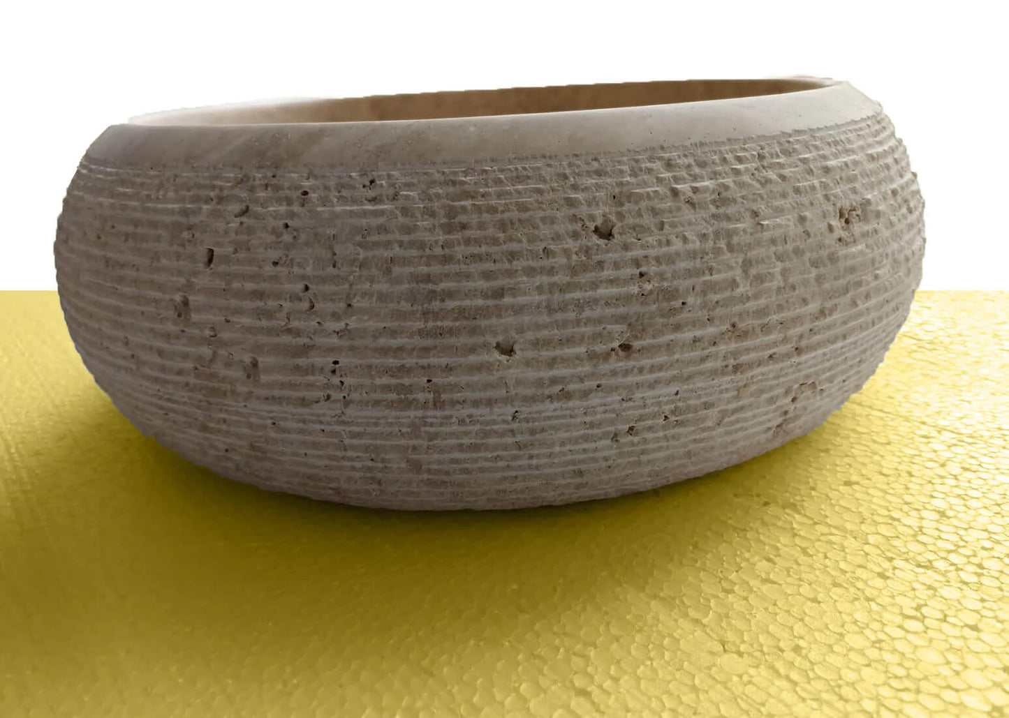 Travertine Vessel Sink