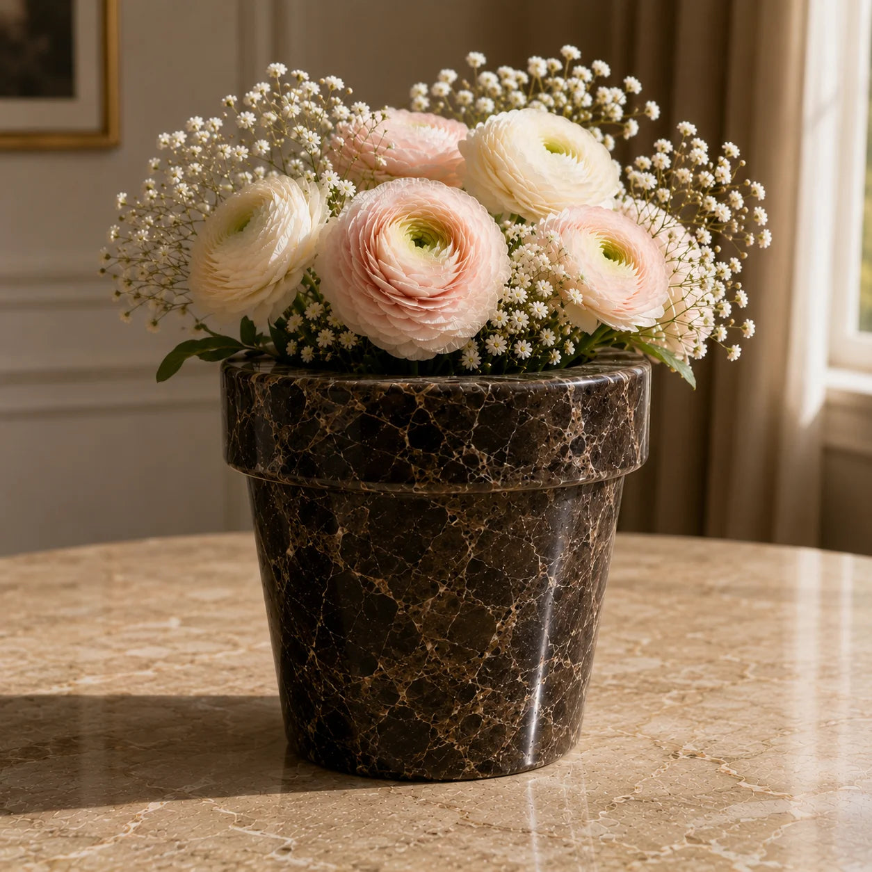 Alba Marble Planter