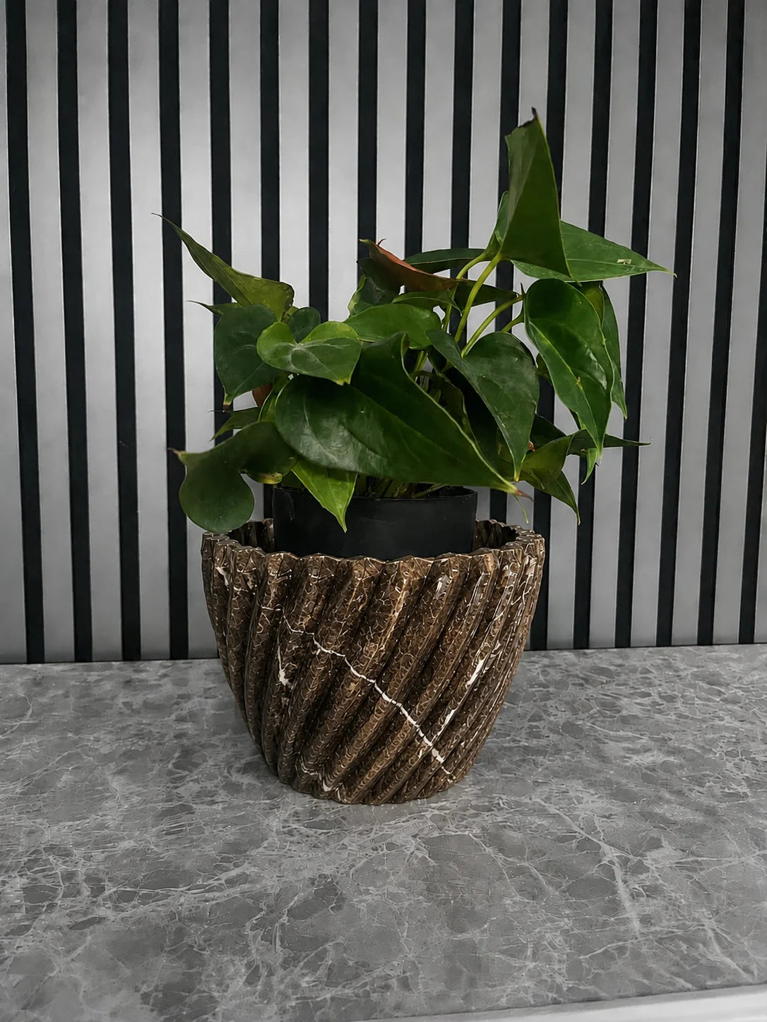 Artisan Fluted Planter