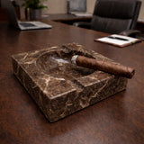 Beige ciger Marble Ashtray