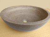 Beige Travertine Vessel Sink