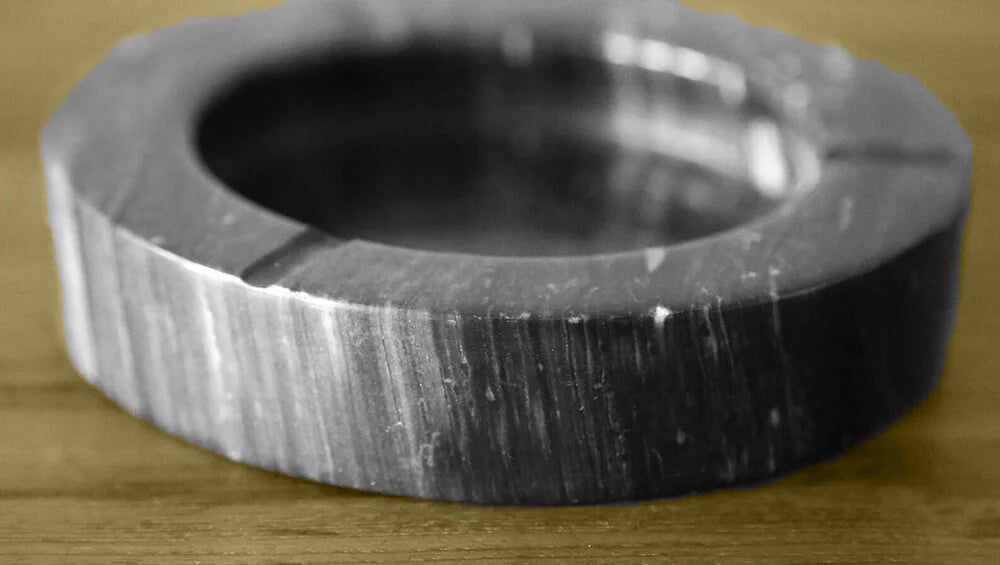 Black Marble Ashtray