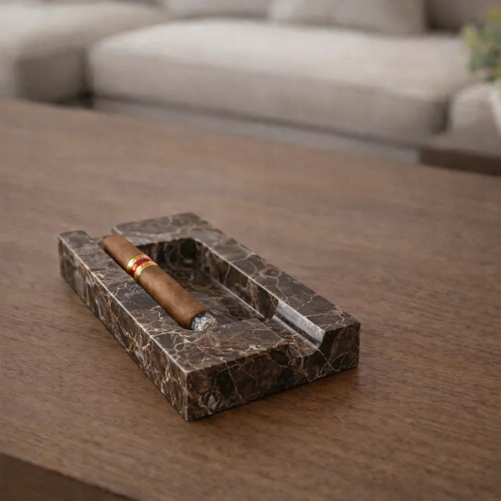 Bruno Perla Marble Cigar Ashtray