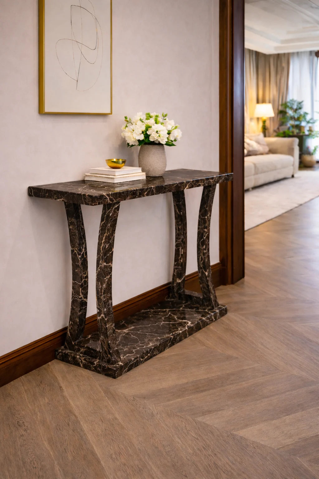 Imperial Verde Side Table