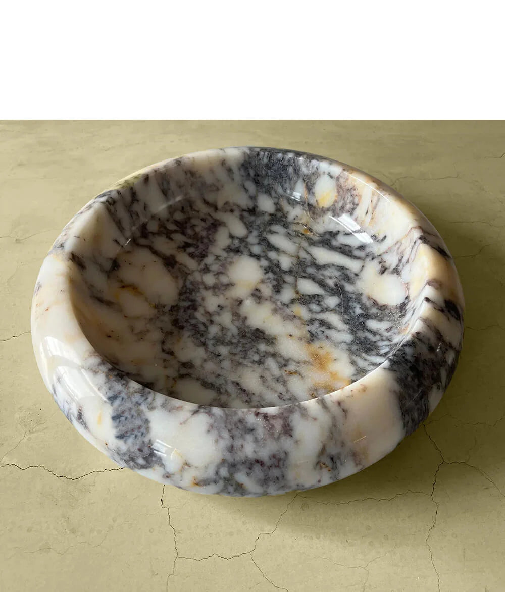 Calacatta Viola Marble Bowl for kitchen accessories
