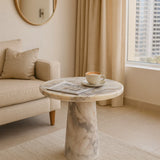 Viola Marble Round Coffee Table