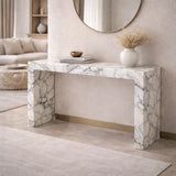 Alverra Marble Console