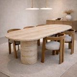 Custom Order Calacatta Viola Dining Table