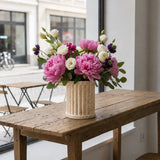 Florence Fluted Vase