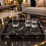 Gold Touch Marble Tray