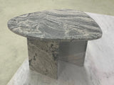 Gray Mist Gray Night White Marble Table for sitting room in UAE