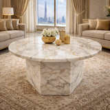 Green Onyx Marble Coffee Table