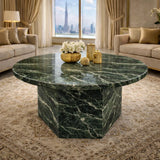 Green Onyx Marble Coffee Table