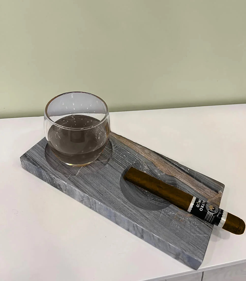 handmade natural stone tray
