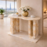 Celestia Marble Console Table