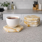 Hexagon Coffee Coasters