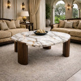 Hexagone Natural Coffee Table