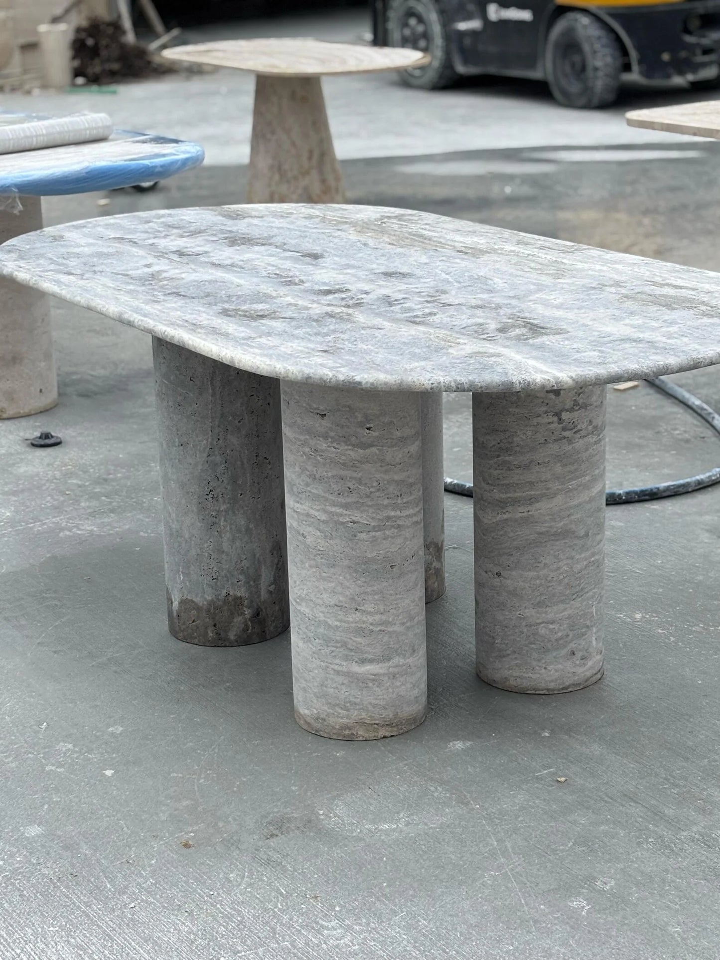 Elite Oval Marble Dining Table