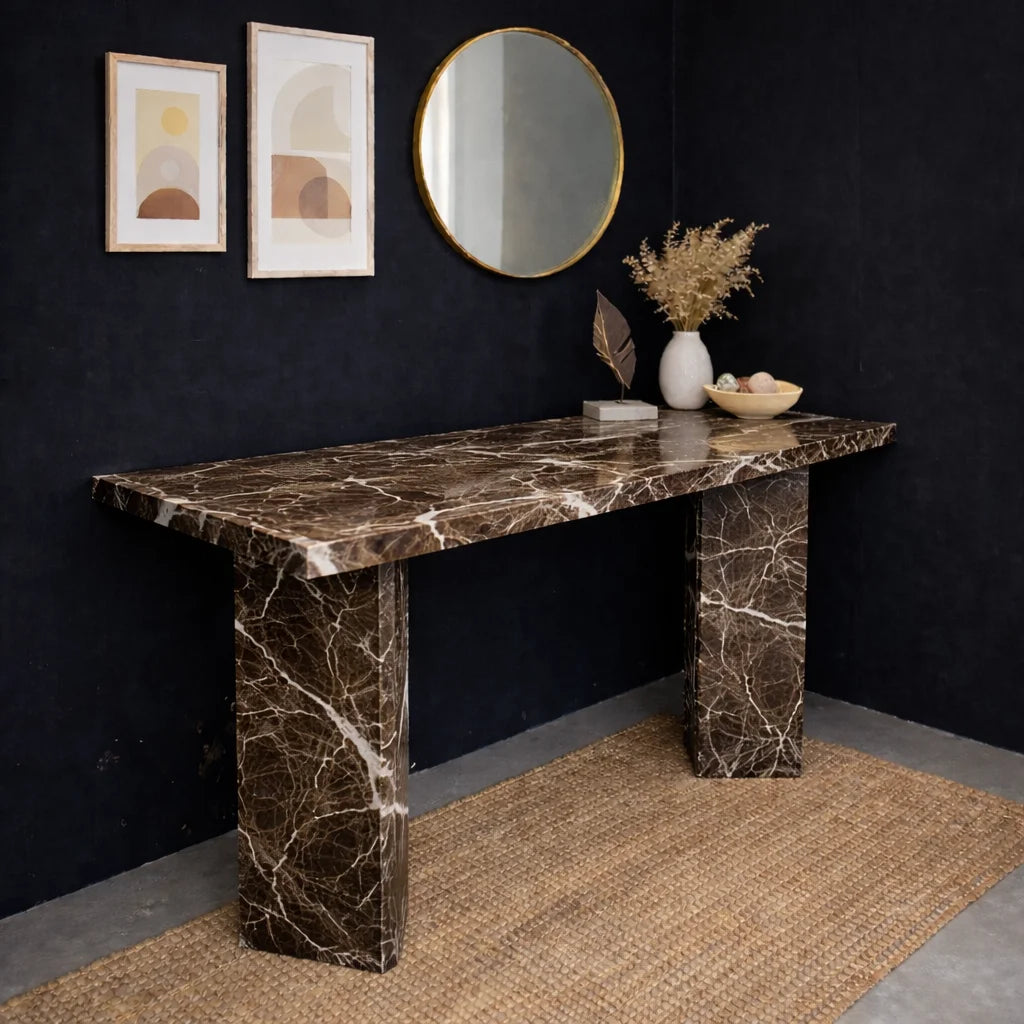 Imperial Stone Console Table