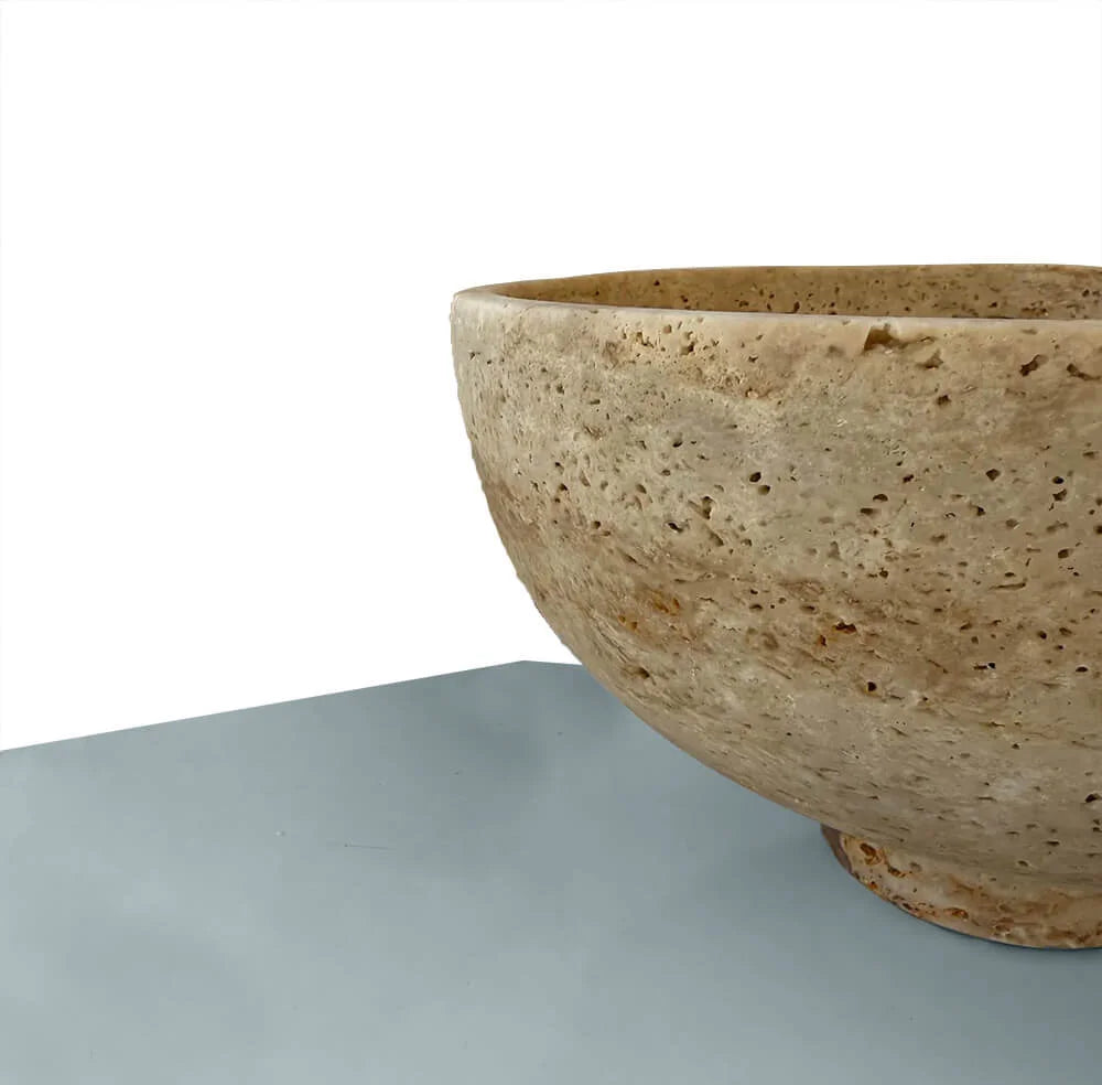 Kitchen use Travetine Bowl