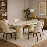 Custom Marble Dining Table