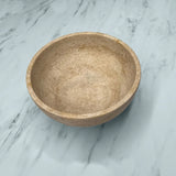 Luxury Travertine Marble Fruit Bowl in dubai