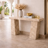 Luxury Viola Marble Console Table