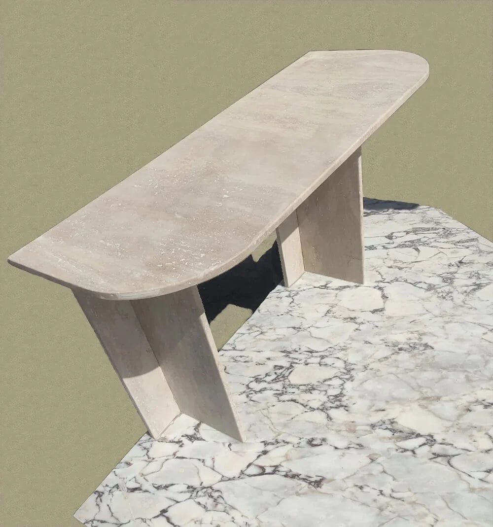 marble side table living room in dubai