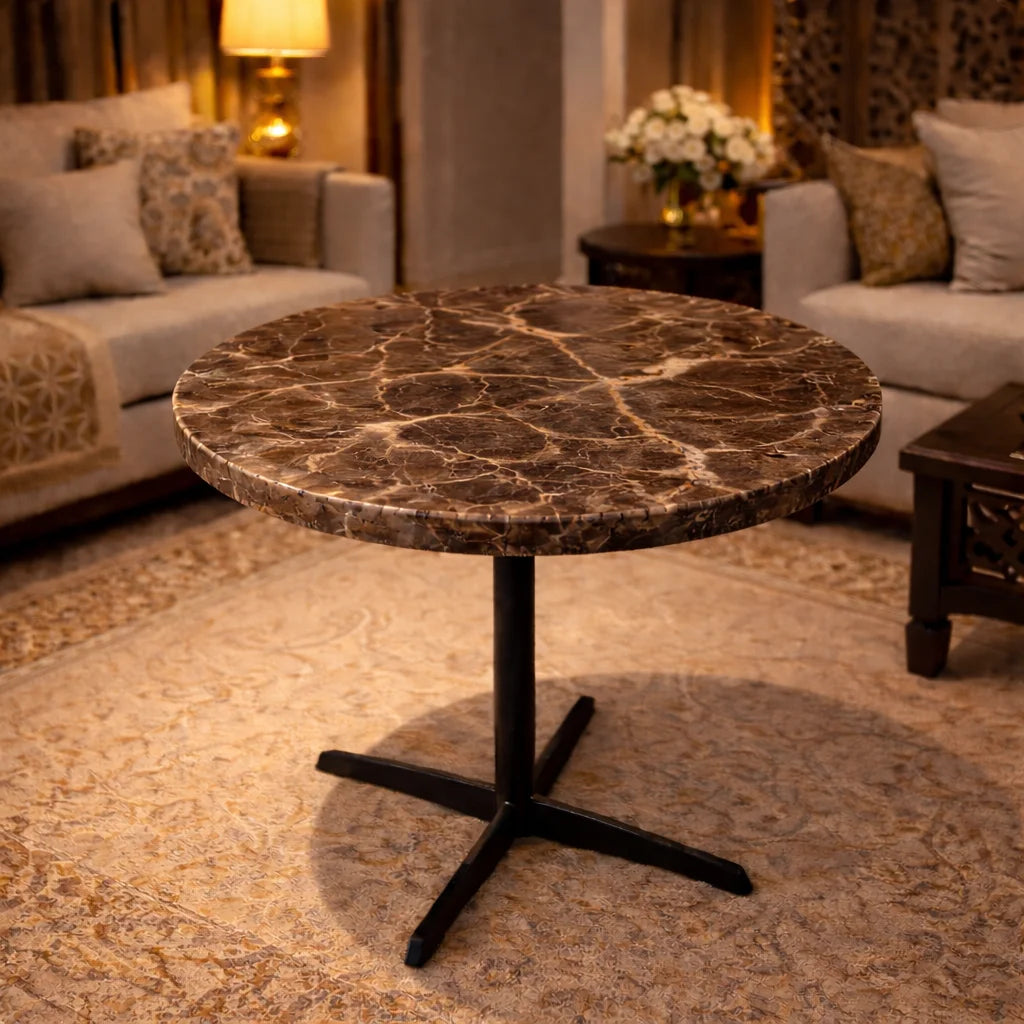 Elysian Round Marble coffee Table