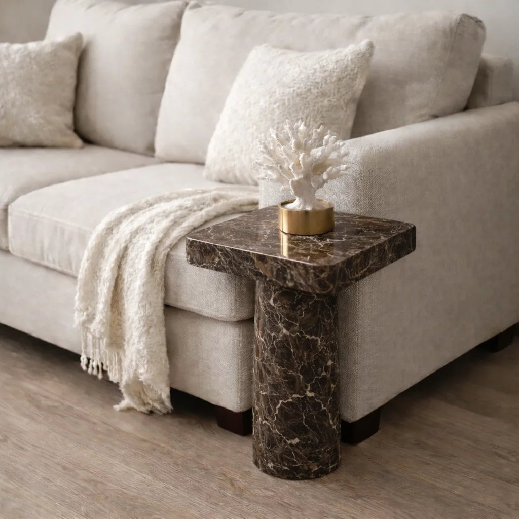 Monarch Stone Side Table