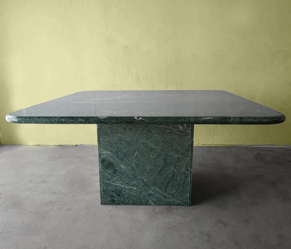 Natural Green Marble Dining Table
