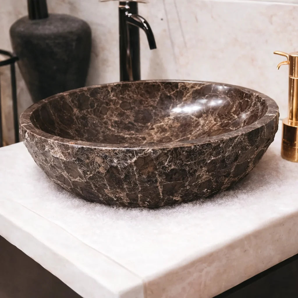 Noir Stone Vessel
