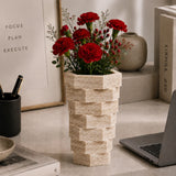 Oslo Stacked Marble Vase