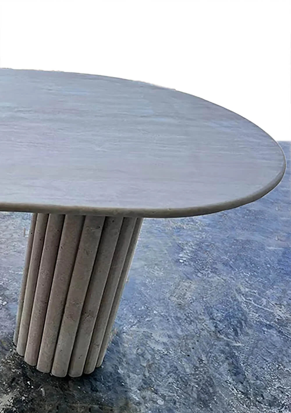 restaurant marble dining table in dubai