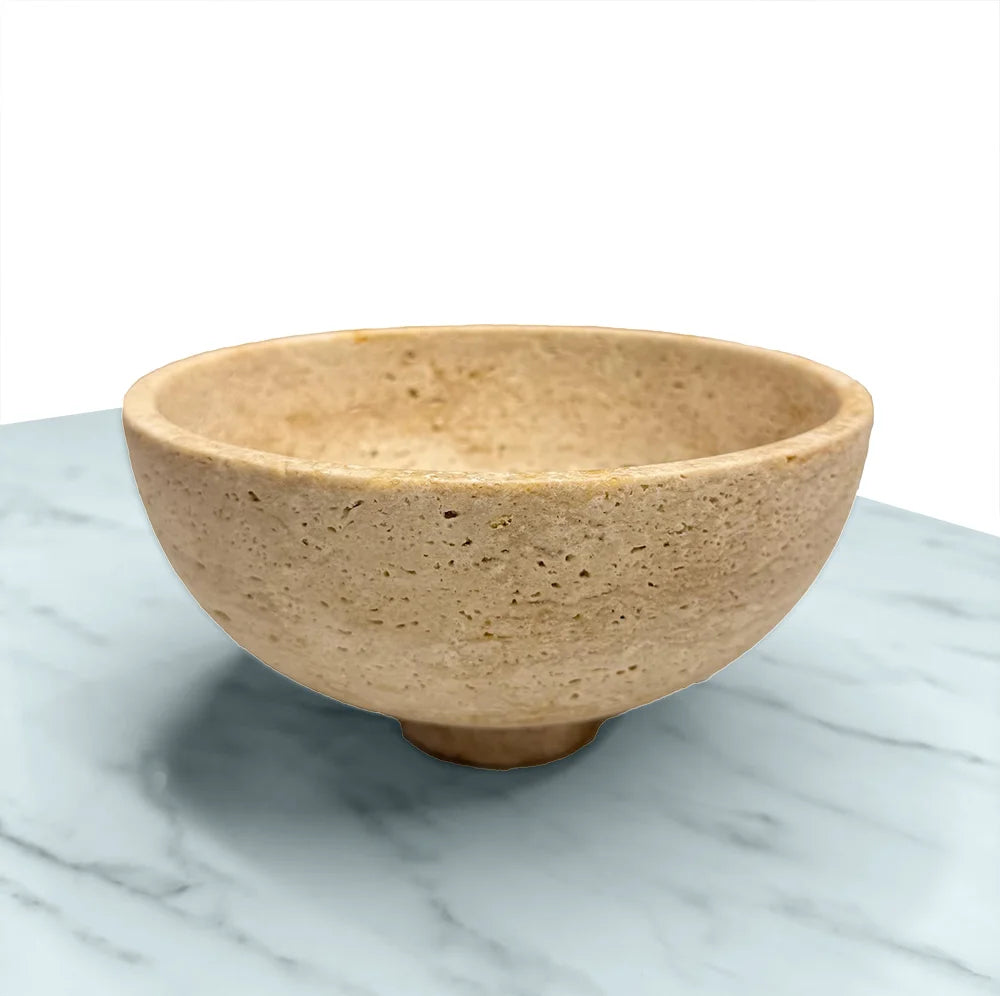 round bowl travertine in Dubai