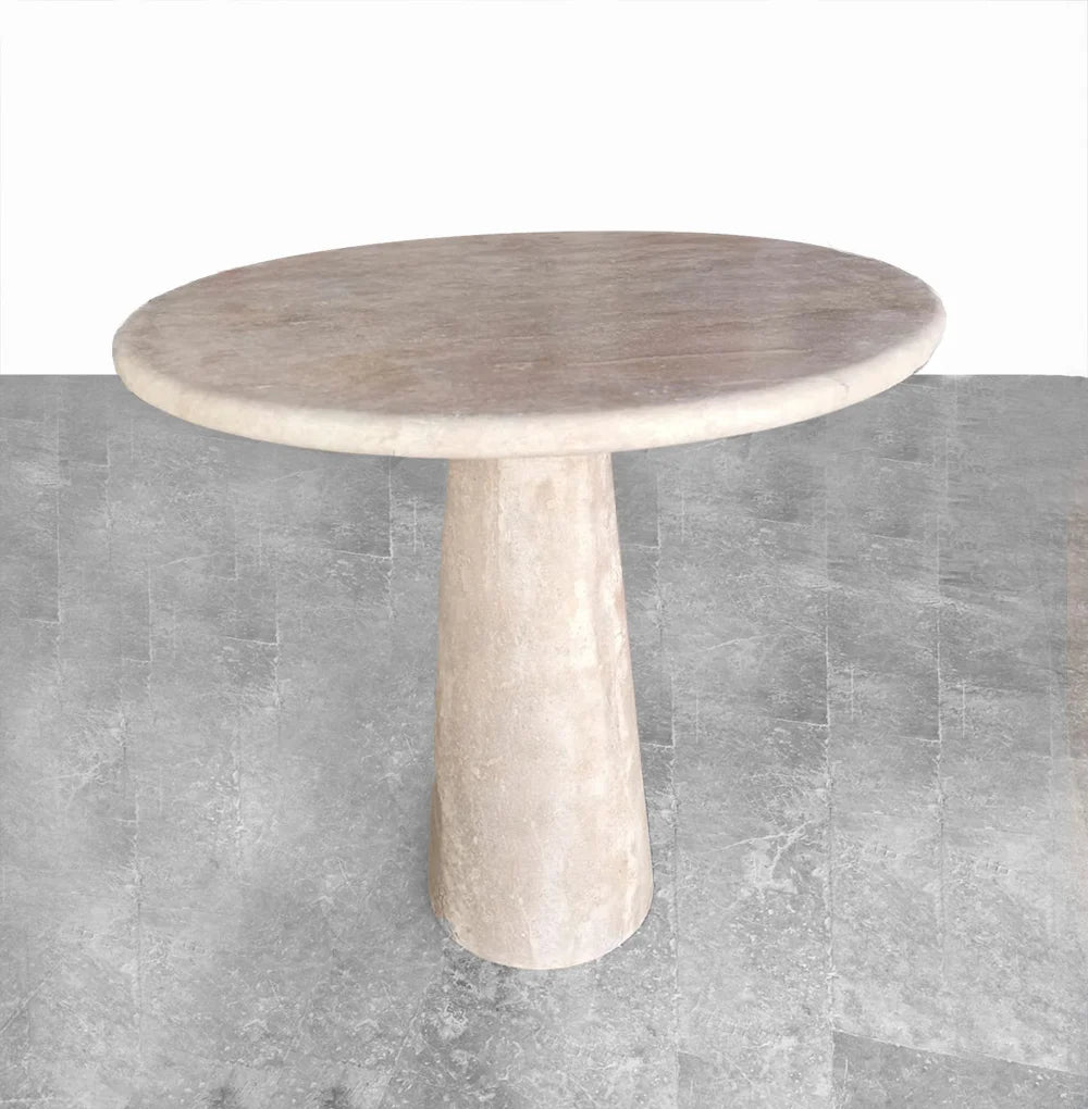 Travertine Round Dining Table in UAE
