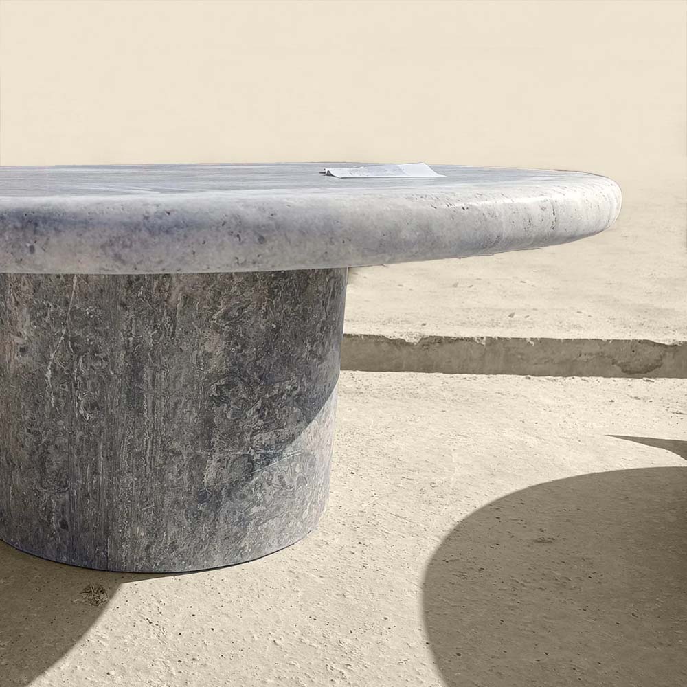 round-base-polished-side-table