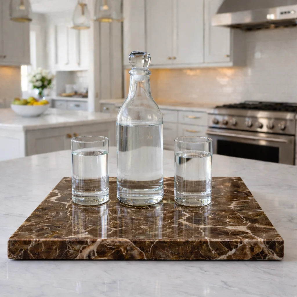Salome Marble Stone Tray