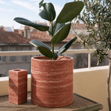 Scandinavian Round Stone Planter