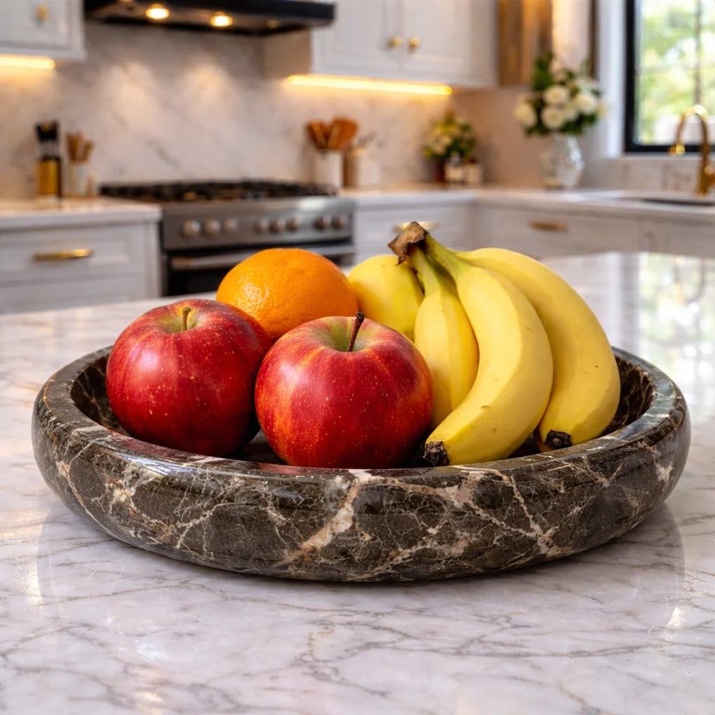 Shahi Marble Fruit Plate