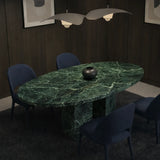 The Marble Crest Dining Table