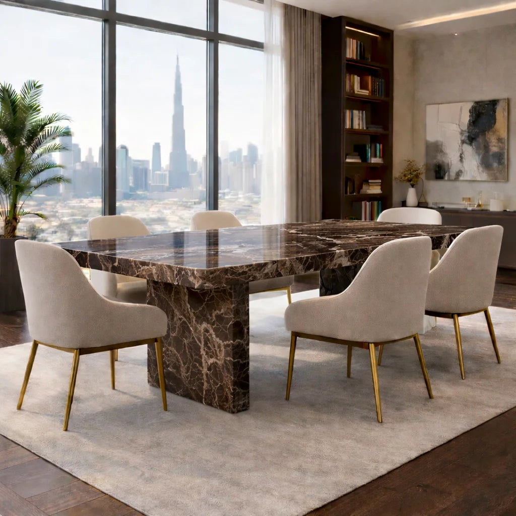The Prestige Pedestal Dining Table