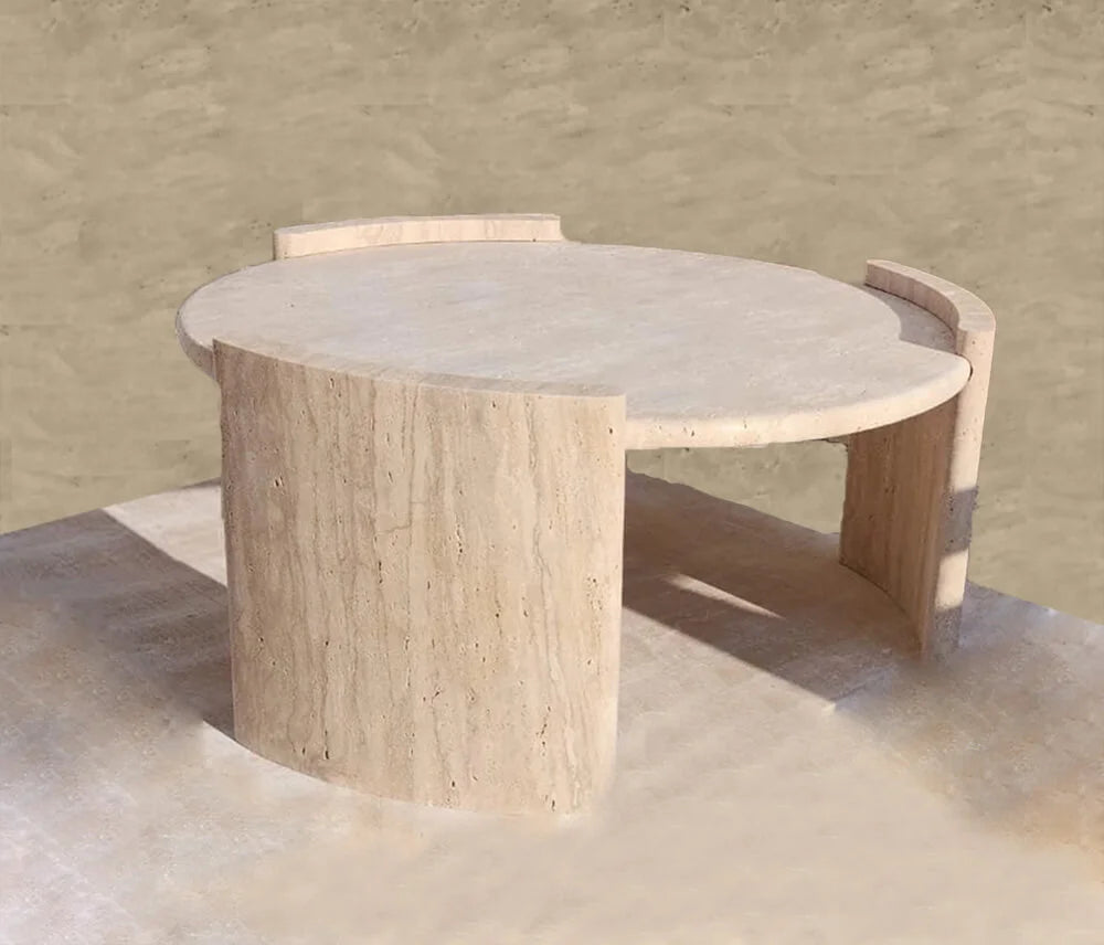 Travertine Coffee Table
