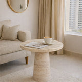 Viola Marble Round Coffee Table