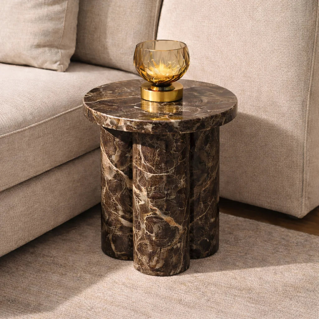 Trio Pillar Side Table
