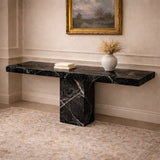 Vintage Italian Marble Console Table
