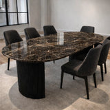Zenith Oval Dining table